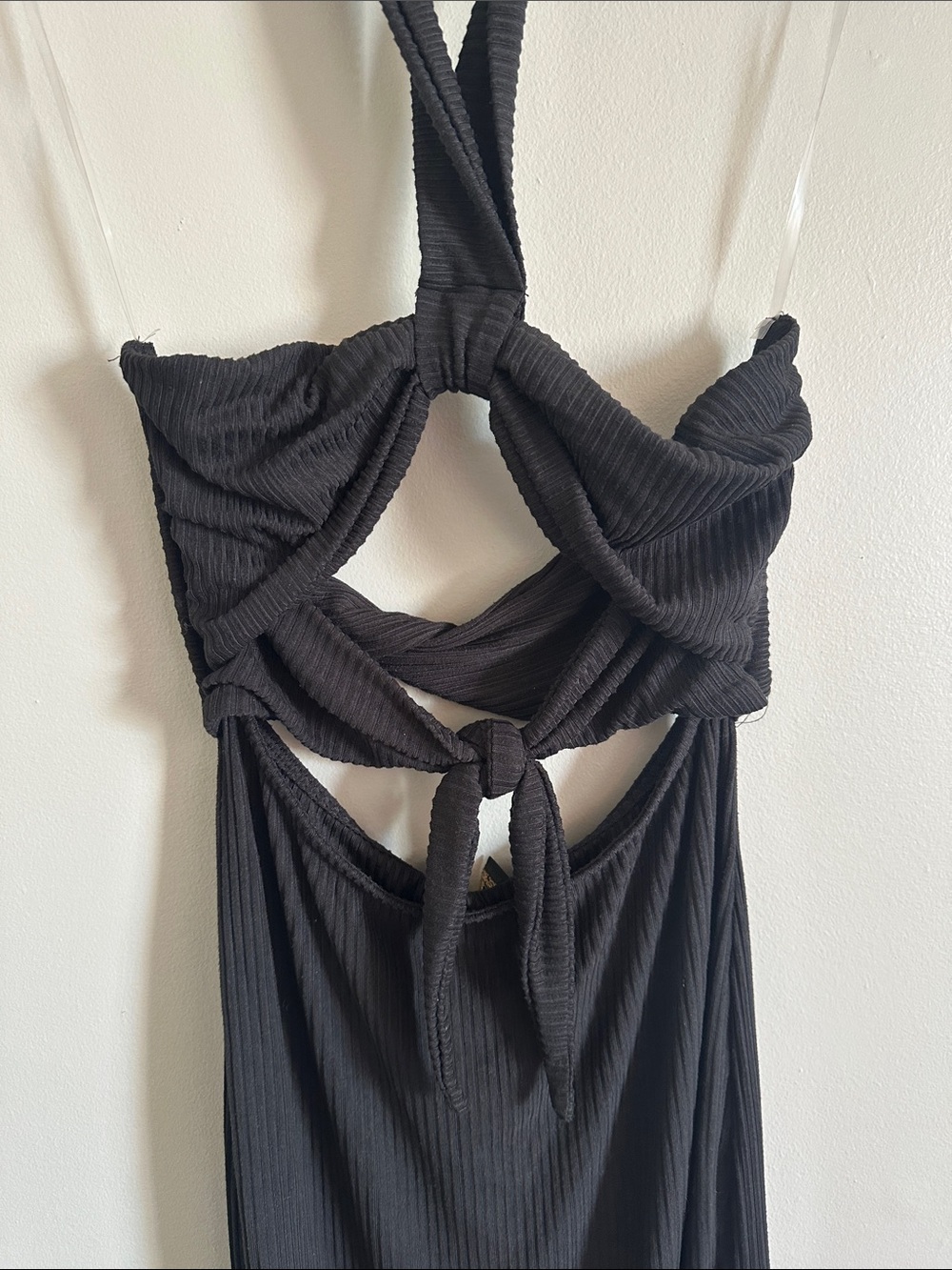 NWT Front tie sage dress - Picture 8 of 10